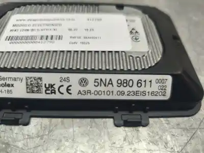 Peça sobressalente para automóvel em segunda mão módulo eletrônico por seat leon (kl1) style referências oem iam 5na980611  