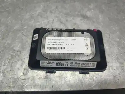 Peça sobressalente para automóvel em segunda mão módulo eletrônico por seat leon (kl1) style referências oem iam 5na980611  