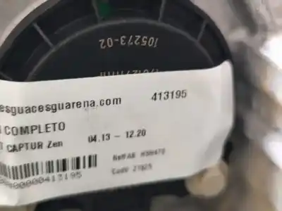 Second-hand car spare part complete engine for renault captur zen 150 cv / 110 kw oem iam references h5h470  