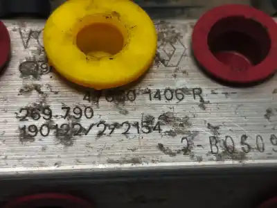 Second-hand car spare part abs control unit for renault kangoo profesional oem iam references 476601406r  