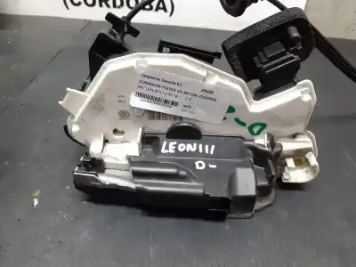 Автозапчасти б/у замок левой передней двери за seat leon (5f1) 1.4 16v tsi act ссылки oem iam   