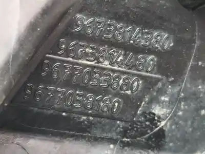 Second-hand car spare part right headlight for citroen c3 attraction oem iam references 9673814380  