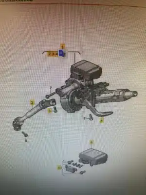 Second-hand car spare part steering column for seat arona fr 90 cv / 66 kw oem iam references 2q1423510em