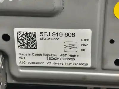 Second-hand car spare part multifunction display for seat arona fr 90 cv / 66 kw oem iam references 5fj919606  