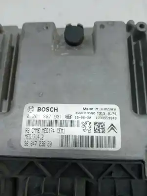 Gebrauchtes Autoersatzteil ecu-motorsteuergerät uce motorsteuergerät zum peugeot 308 1.6 16v turbo oem-iam-referenzen 1610808080 0261s07931 9804723880 