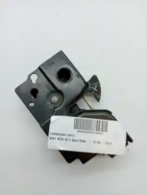 Recambio de automóvil de segunda mano de cerradura capot para seat ibiza (6l1) sport rider referencias oem iam 6j0823509a