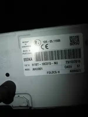 İkinci el araba yedek parçası gps navigasyon sistemi için ford fiesta (ce1) 1.1 cat oem iam referansları 2427778  h1bt18c815nu