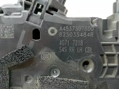 Автозапчасти б/у замок задней левой двери за smart forfour 0.9 turbo cat ссылки oem iam a4537307600  