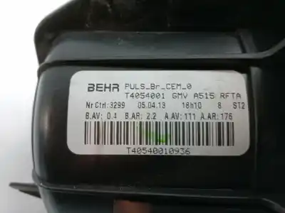 Автозапчасти б/у отопительный двигатель за citroen c3 (s desde 09/2009) 1.4 hdi ссылки oem iam t4054001  