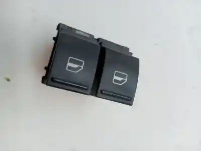 Peça sobressalente para automóvel em segunda mão BOTÃO / INTERRUPTOR ELEVADOR VIDRO DIANTEIRO ESQUERDO por SEAT LEON (1P1)  Referências OEM IAM 1K3959857C  