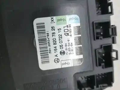 Pezzo di ricambio per auto di seconda mano modulo elettronico per mercedes-benz clase m (w164) 3.5 v6 cat riferimenti oem iam a1648207826  a1648207826