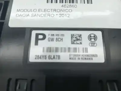 Автозапчасти б/у электронный модуль за dacia sandero 0.9 tce cat ссылки oem iam 284y66la7b  