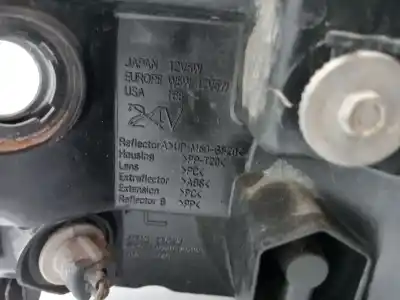 Second-hand car spare part front left headlight for mitsubishi montero (v60/v70) 3.2 di-d avance oem iam references mr388007  