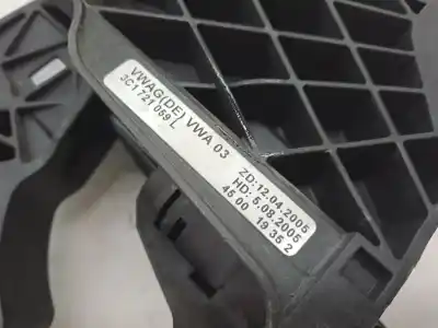 Автозапчасти б/у педаль сцепления за volkswagen passat variant (3c5) 2.0 tdi ссылки oem iam 3c1721059l  