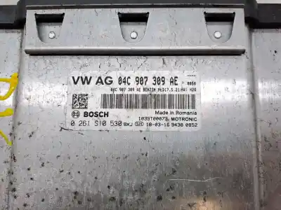 Second-hand car spare part ecu engine control for skoda fabia (5j2 ) ambition oem iam references 4c907309ae  