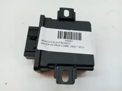 Автозапчастина б/у електронний модуль для skoda octavia combi (5e5) 2.0 tdi посилання на oem iam 7p6907357dz00  7p6907357dz