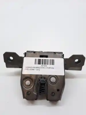 Автозапчастина б/у замок багажника / ворот для OPEL ADAM MANUAL Посилання на OEM IAM 13587646  1765100