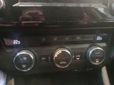 Автозапчастина б/у клімат-контроль для skoda octavia combi (5e5) 2.0 tdi посилання на oem iam 5e0907044qyms  5e0907044q