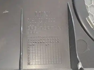 Автозапчасти б/у обивка передней правой двери за mini mini (r50,r53) * ссылки oem iam 51407070592  