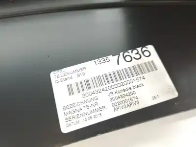 Автозапчастина б/у центральний подлокник для opel adam manual посилання на oem iam 13357636  1798520