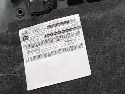 Автозапчастина б/у обкітка задніх лівіх дверей для seat leon (5f1) style посилання на oem iam 5f3867043  