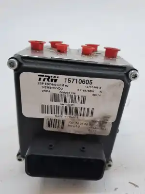 Pièce détachée automobile d'occasion abs (système anti-blocage des roues) pour peugeot 407 2.0 16v hdi fap cat (rhr / dw10bted4) références oem iam 4541x3  