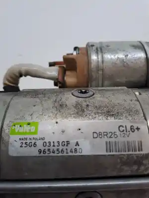 Pièce détachée automobile d'occasion démarreur de voiture pour peugeot 407 2.0 16v hdi fap cat (rhr / dw10bted4) références oem iam 5802aw  