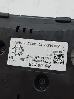 Second-hand car spare part dashboard for skoda superb combi (3t5) active oem iam references 3v0920711b  