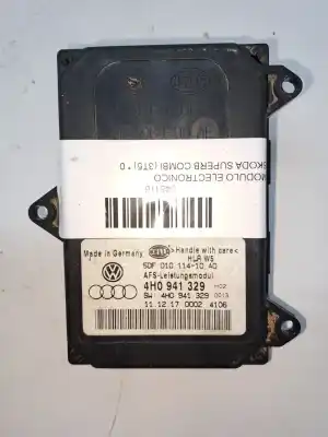 Автозапчастина б/у електронний модуль для skoda superb combi (3t5) active посилання на oem iam 4h0941329  