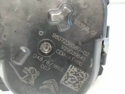 Pezzo di ricambio per auto di seconda mano scatola della farfalla per citroen c-elysée 1.5 blue-hdi fap riferimenti oem iam 980723858002 9807238580 98359l01