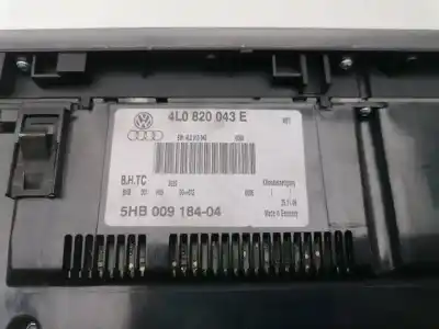 Peça sobressalente para automóvel em segunda mão comando de sofagem (chauffage / ar condicionado) por audi q7 (4l) 4l/xbunq1 referências oem iam 4l0820043e  