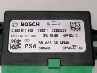 Second-hand car spare part electronic module for citroen c-elysée 1.5 blue-hdi fap oem iam references 9824532180  0263014165