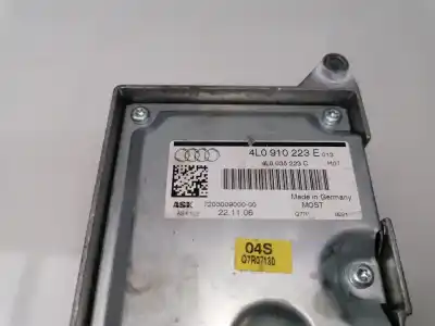 Peça sobressalente para automóvel em segunda mão módulo eletrônico por audi q7 (4l) 4l/xbunq1 referências oem iam 4l0910223e  