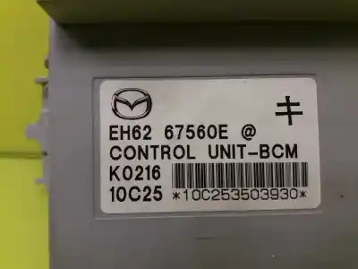Pezzo di ricambio per auto di seconda mano modulo elettronico per mazda cx-7 (er) sportive riferimenti oem iam eh6267560e  k021610c25