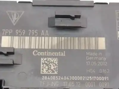 Pezzo di ricambio per auto di seconda mano modulo elettronico per porsche cayenne (typ 9pa1) diesel riferimenti oem iam 95861879511  7pp959795aa