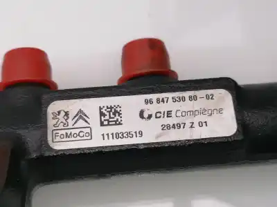 Автозапчастина б/у рампа инжектора для citroen c4 grand picasso c4 grand picasso посилання на oem iam 968475308002  111033519
