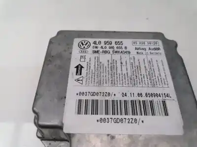 Second-hand car spare part airbag control unit for audi q7 (4l) 4l/xbunq1 oem iam references 4l0959655  