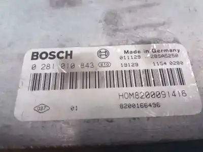 Pezzo di ricambio per auto di seconda mano centralina motore per renault scénic i monospace (ja0/1_, fa0_) 1.9 dti (ja1u) riferimenti oem iam hom8200091416 0281010843 8200166496