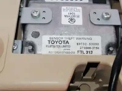 Автозапчастина б/у внутрішне світло для lexus is 200 (ds2/is2) d-cat посилання на oem iam 8973253090  2710003750