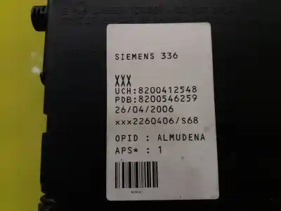 Автозапчастина б/у електронний модуль для renault megane ii sedán (lm0/1_) 1.9 dci (lm0g lm1g lm2c) посилання на oem iam 820041548  8200546259