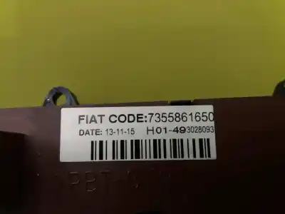 Peça sobressalente para automóvel em segunda mão interruptor 4 piscas - emergência por fiat ducato 1.9 turbodiesel referências oem iam 7355861650  30280931