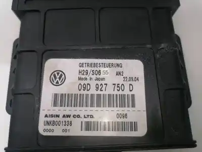 Tweedehands auto-onderdeel automatische versnellingsbak besturingseenheid voor volkswagen touareg (7l6) 3.0 v6 tdi dpf oem iam-referenties 09d927750d  