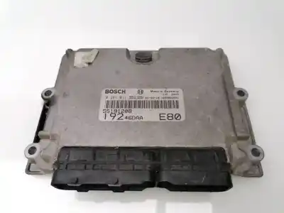 Автозапчасти б/у БЛОК УПРАВЛЕНИЯ ДВИГАТЕЛЕМ за FIAT STILO (192)  ссылки OEM IAM 55191208  0281011552