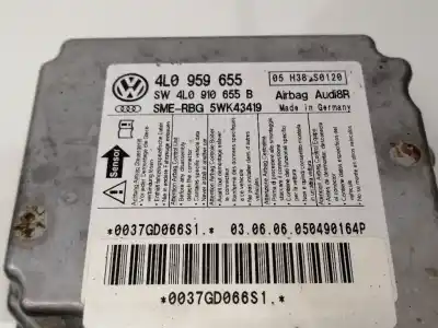 Second-hand car spare part airbag control unit for audi q7 (4l) 4l/xbunq1 oem iam references 4l0959655 4l0910655b 5wk43419