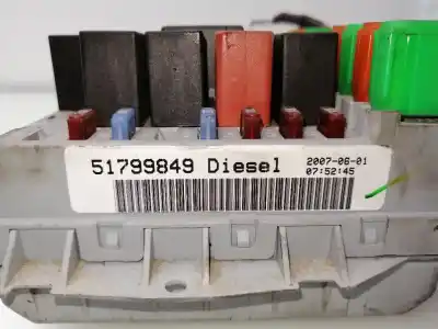 Second-hand car spare part fuse box unit for fiat linea (110) dynamic oem iam references 51799849  