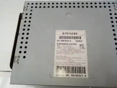 Pezzo di ricambio per auto di seconda mano impianto audio / radio cd per mitsubishi montero (v80/v90) 3.2 di-d invite riferimenti oem iam 8002a256xa  