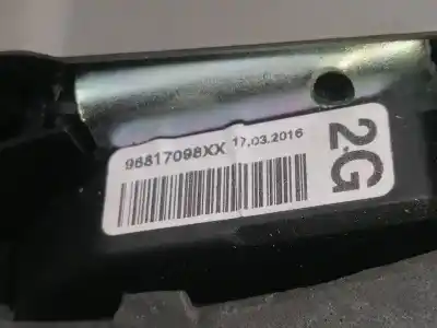 Автозапчастина б/у задній лівий ремін безпеки для citroen c3 picasso 1.4 16v посилання на oem iam 8975er  