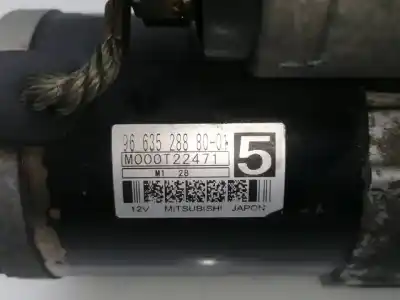 Second-hand car spare part starter motor for citroen c1 expo edition oem iam references 966352888001  9663528880