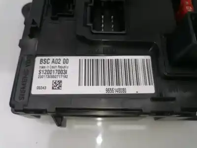 Peça sobressalente para automóvel em segunda mão caixa de fusíveis e relés por peugeot 407 2.0 16v cat (rfj / ew10a) referências oem iam 9656148080  s120017003i