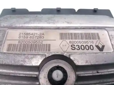 Автозапчастина б/у ебу контролер двигуна для renault megane ii ranchera familiar (km0/1_) 2.0 посилання на oem iam 8200509516 215854212a 8200509552